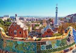 Park-Guell-in-Barcelona-Spain